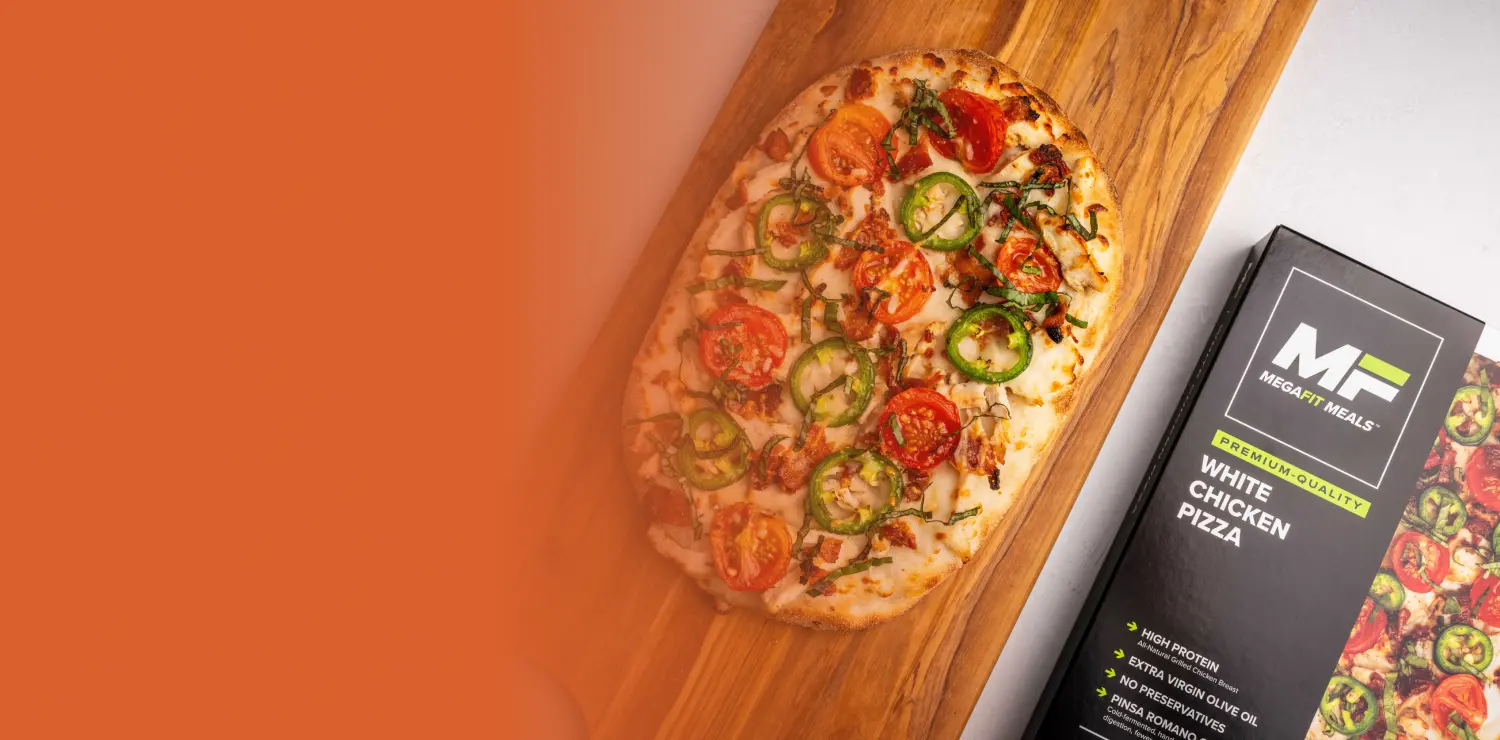 Group 8130 MegaFit Meals - White Chicken Pizza