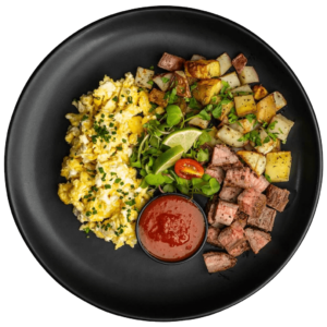 MegaFit Meals - Steak & Eggs with Sauce