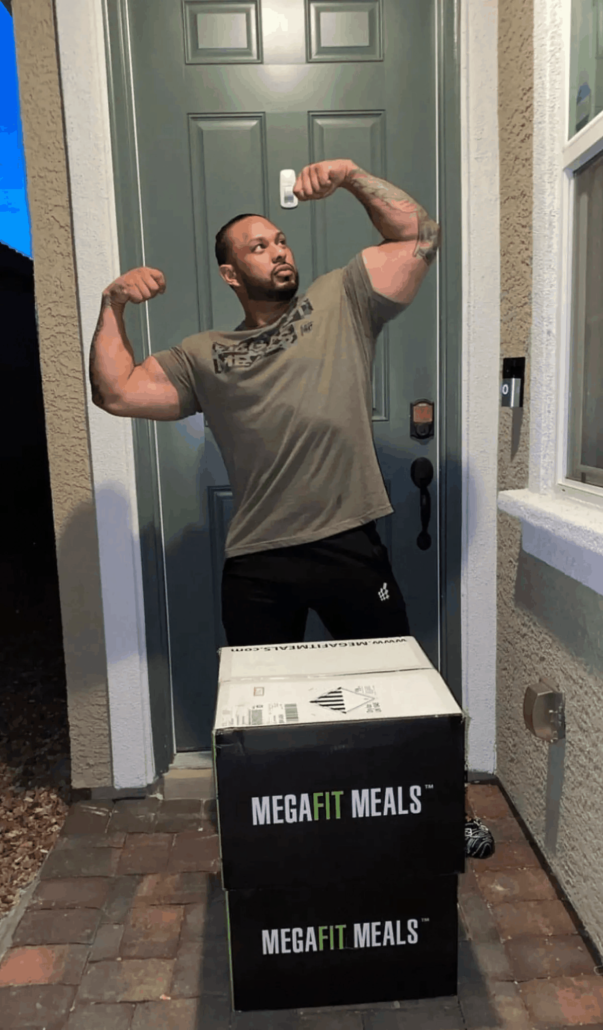 Athlete Mark Anthony Associated with Megafit Meals