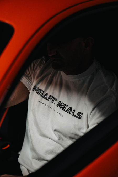 MegaFit Meals T-Shirt White Color