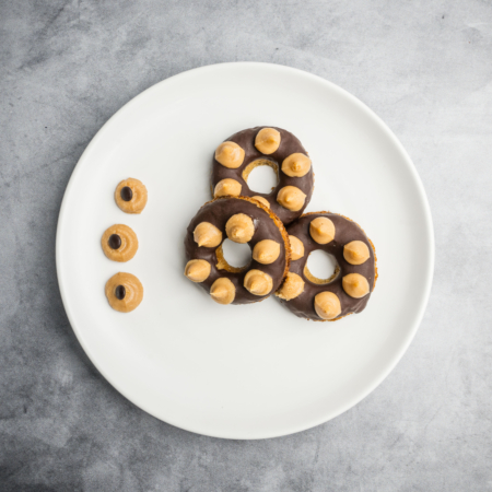 MegaFit Meals - Peanut Butter Cup Donuts plate