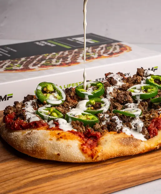 MegaFit Meals - White Chicken Pinsa Pizza