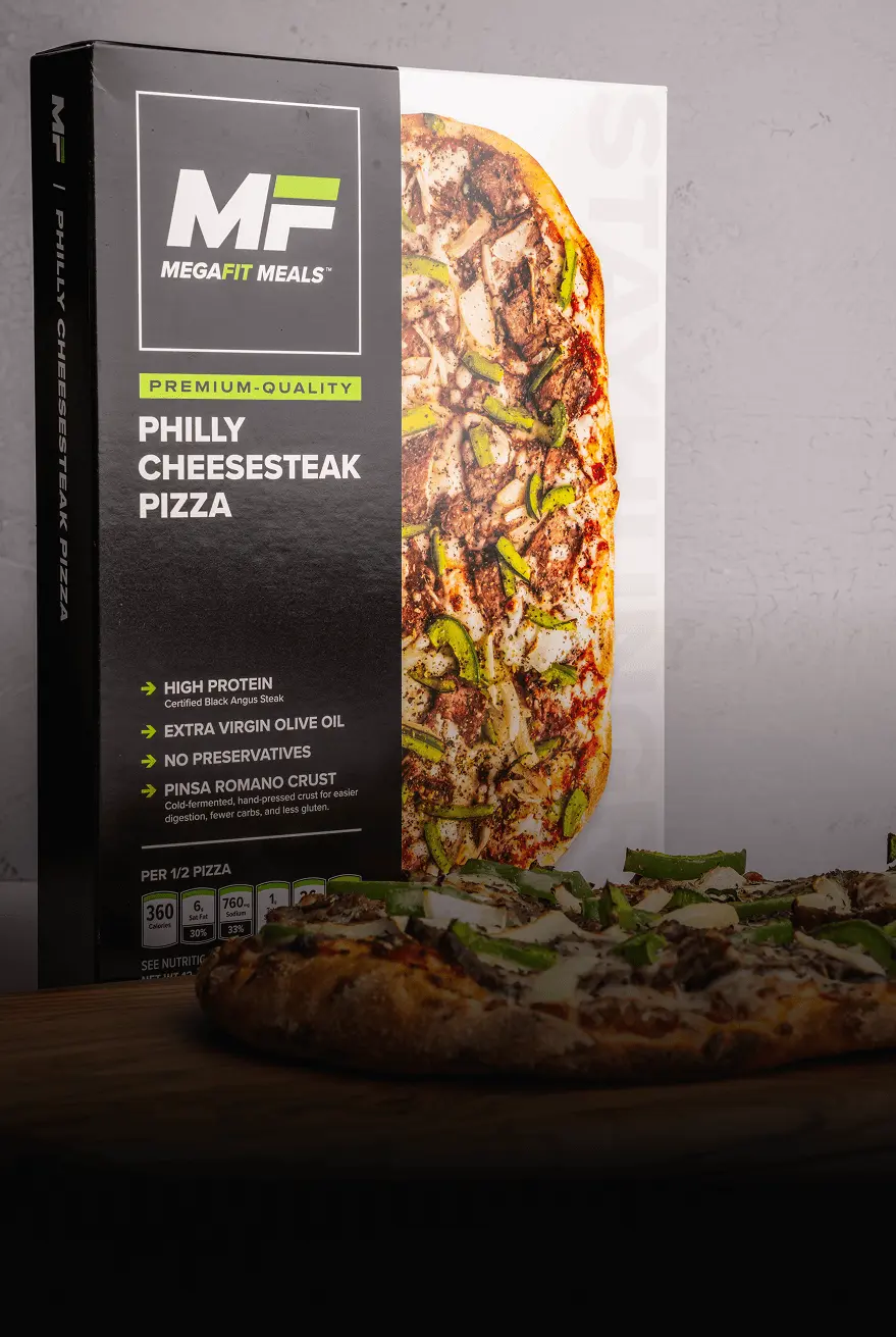 MegaFit Meals - Philly Cheesesteak Pizza