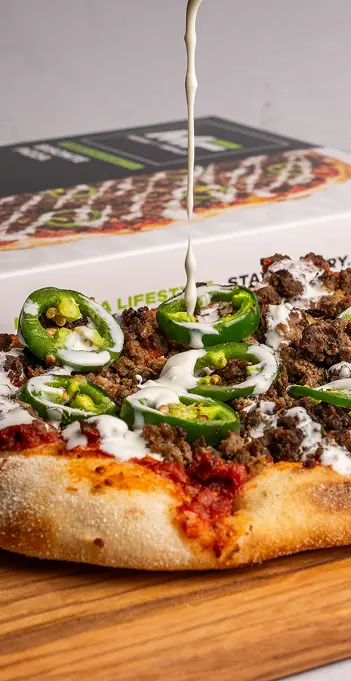 MegaFit Meals - White Chicken Pinsa