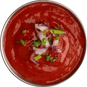 Rich birria sauce in bowl – authentic Mexican style protein meal