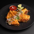 Birria tacos with melted cheese and dipping sauce – MegaFit Meals