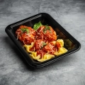 Chicken Tortellini and Meatballs healthy prepared meal