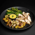 Honey Mustard Chicken high-protein prepared meal