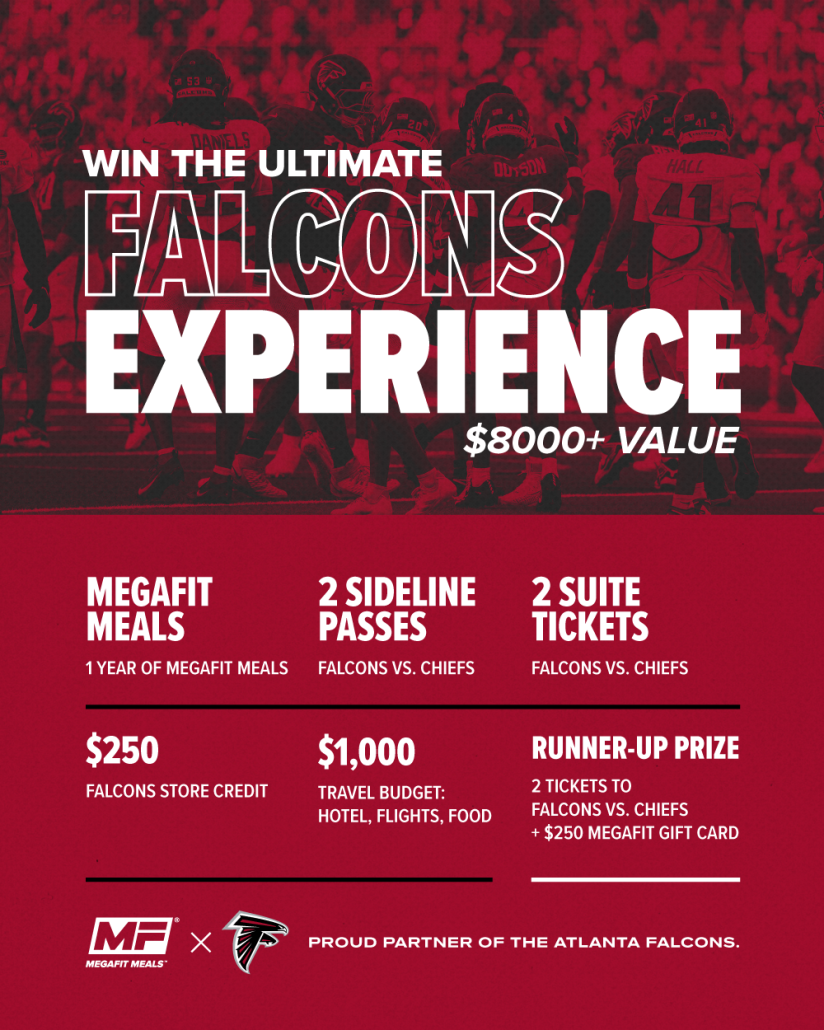 Win a Free Year of Meals + VIP Falcons Game Day Experience