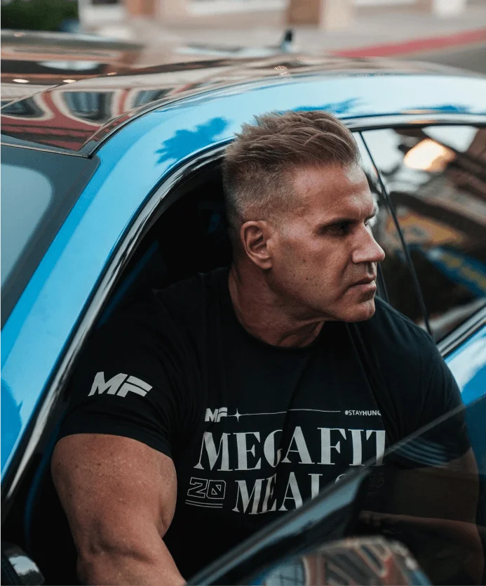 MegaFit Athlete Jay Cutler in Black